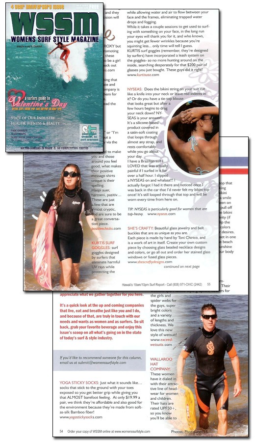 Exceed Wetsuits Press and Media
