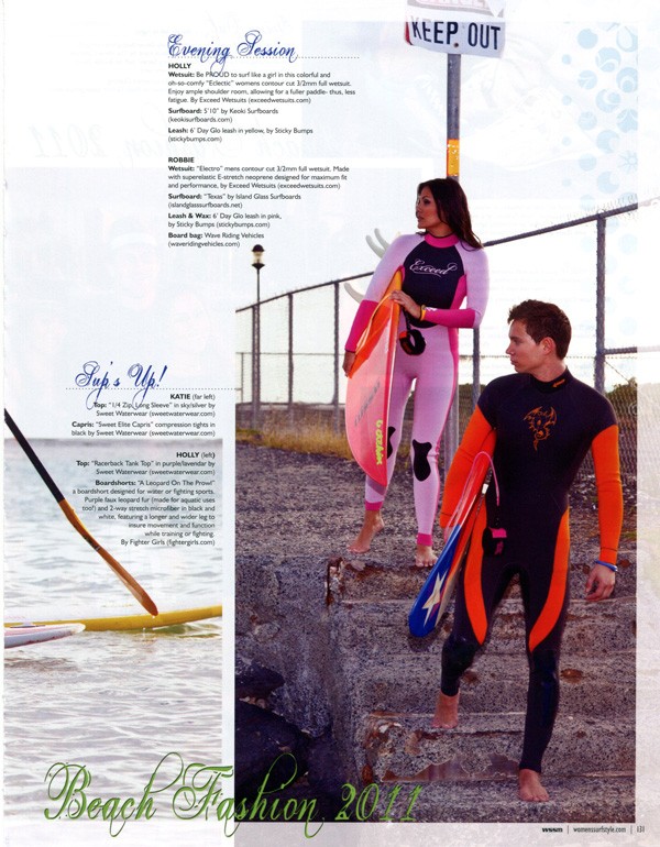 Exceed Wetsuits Press and Media
