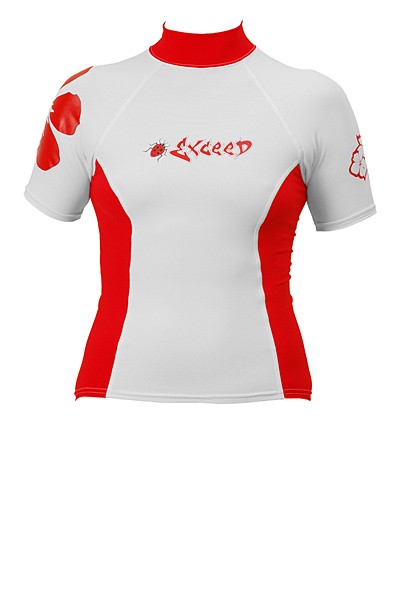 Exceed Eden S/S Womens Short Sleeve Rash Guard
