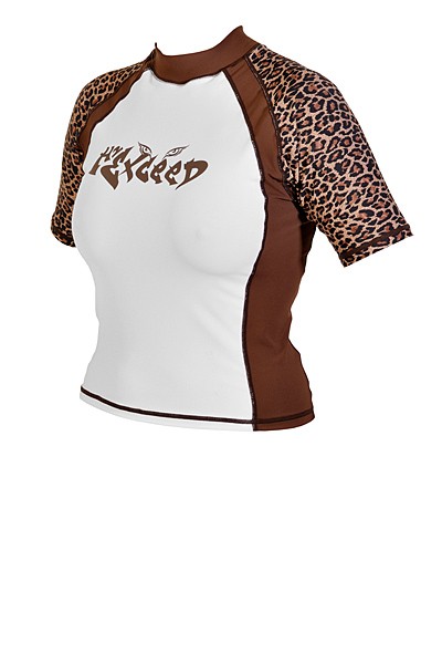 Exceed Enrage S/S Womens Short Sleeve Rash Guard
