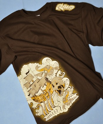 Exceed Pirate Skull Cotton T-shirt